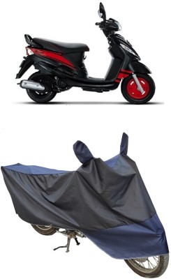 ETIOTIC Waterproof Two Wheeler Cover for Mahindra(Kine, Blue, Black)