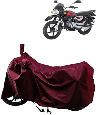 DeepShakshi AUTOMOTIVE Two Wheeler Cover for Bajaj(Boxer BM 150, Maroon)