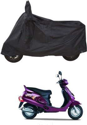 CODOKI Waterproof Two Wheeler Cover for Mahindra(Duro 125, Black)