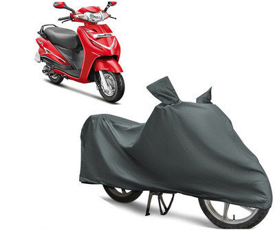 EGAL Waterproof Two Wheeler Cover for Hero(Duet LX 110CC, Grey)