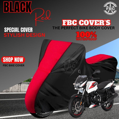FBC Waterproof Two Wheeler Cover for Bajaj(Pulsar 150, Black)