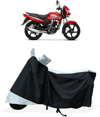 Tricway Two Wheeler Cover for TVS(Sport BS6, White)