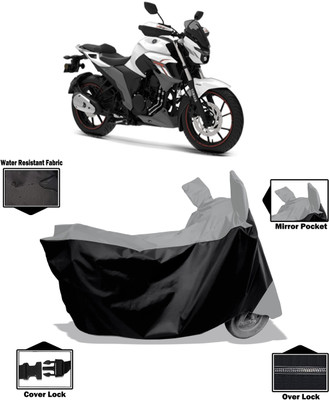 Amexride Two Wheeler Cover for Yamaha(FZS 25, Grey)
