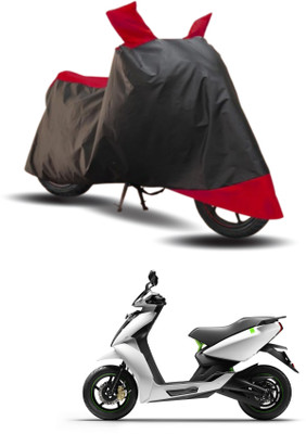 KEDIT Two Wheeler Cover for Ather(450 X, Red, Black)