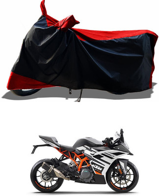 DeepShakshi AUTOMOTIVE Waterproof Two Wheeler Cover for KTM(RC 390 BS6, Red)