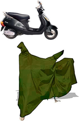 Amexride Two Wheeler Cover for Kinetic(Nova EX, Maroon)