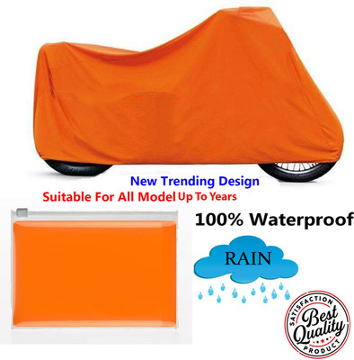 THE REAL ARV Waterproof Two Wheeler Cover for Hero(Maestro Edge, Orange)