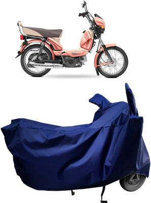 Amexride Two Wheeler Cover for TVS(XL 100 Comfort, Blue)