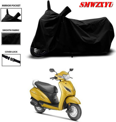 BHA Two Wheeler Cover for Honda(Activa 6G, Black)