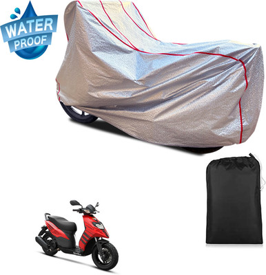 PAGORA Waterproof Two Wheeler Cover for Aprilia(Storm 125, Silver)