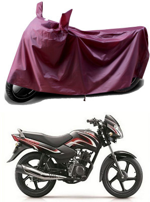 THE REAL ARV Waterproof Two Wheeler Cover for TVS(Sport BS6, Maroon)