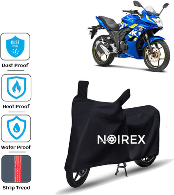 NOIREX Two Wheeler Cover for Suzuki(Gixxer SF, Black)