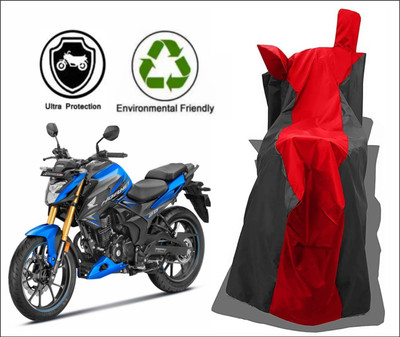 RM Collections Waterproof Two Wheeler Cover for Honda(Hornet 2.0, Red, Black)