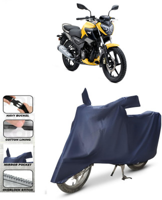 HWQSXAE Waterproof Two Wheeler Cover for TVS(Raider, Blue)