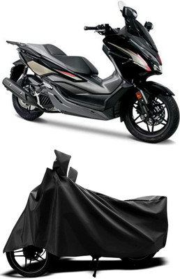 MMSSTAR Waterproof Two Wheeler Cover for Honda(Grazia, Black)