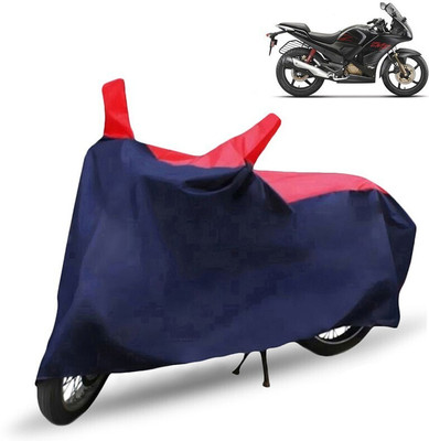 Mdstar Waterproof Two Wheeler Cover for Hero(Karizma ZMR, Red, Blue)