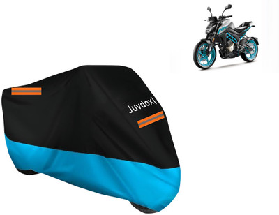 Juvdoxj Waterproof Two Wheeler Cover for CFMoto(300 BS6, Blue)