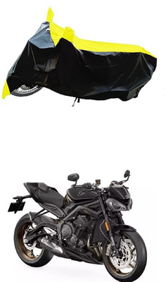 VESMEI Two Wheeler Cover for Kawasaki(Z650, Yellow)