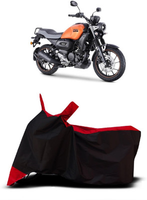 THE REAL ARV Waterproof Two Wheeler Cover for Yamaha(FZ FI BS6, Red)