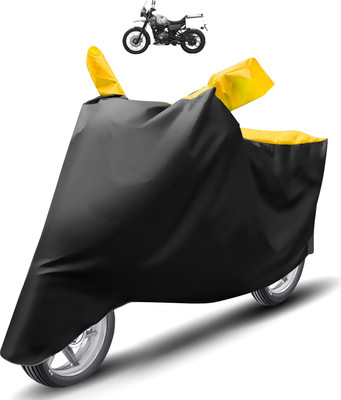 Caronix Two Wheeler Cover for Royal Enfield(Himalayan, Yellow)