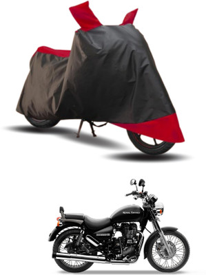 KEDIT Two Wheeler Cover for Royal Enfield(Thunderbird 500, Red, Black)