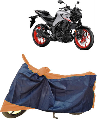 AutoKick Two Wheeler Cover for Yamaha(MT 03, Multicolor)