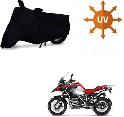 RAAMKM Two Wheeler Cover for TVS(Scooty Pep Plus BS6, Black)