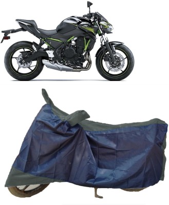 ANTOFY Two Wheeler Cover for Kawasaki(Z650 BS6, Multicolor)