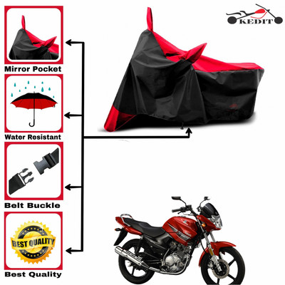 KEDIT Two Wheeler Cover for Yamaha(SZ-RR BS6, Red, Black)