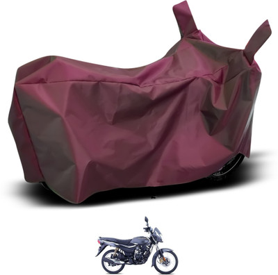 GOSHIV-car and bike accessories Waterproof Two Wheeler Cover for Bajaj(Platina 110 H-Gear, Maroon)