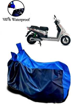 APNEK Waterproof Two Wheeler Cover for Hero(Electric NYX e5, Blue)