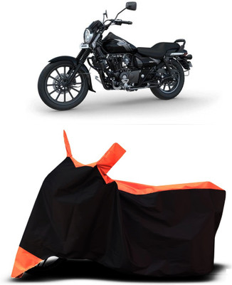VESMEI Two Wheeler Cover for Bajaj(Avenger Street 160, Orange)