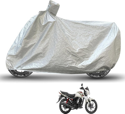 Caronix Waterproof Two Wheeler Cover for Suzuki(Sling Shot, Silver)