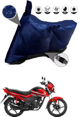 RONISH Waterproof Two Wheeler Cover for Honda(Livo, Blue)