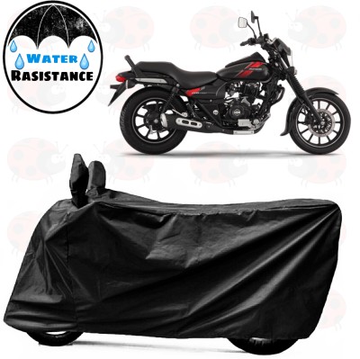 sowelar Waterproof Two Wheeler Cover for Bajaj(Avenger 160 Street, Black)