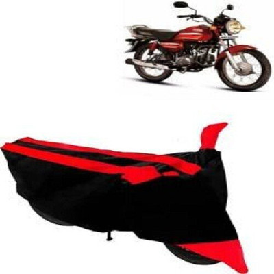 Mdstar Waterproof Two Wheeler Cover for Honda(CD Dawn, Red)