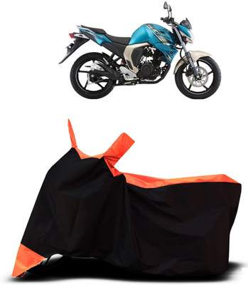 VESMEI Two Wheeler Cover for Yamaha(FZ S FI (V 2.0) BS6, Orange)