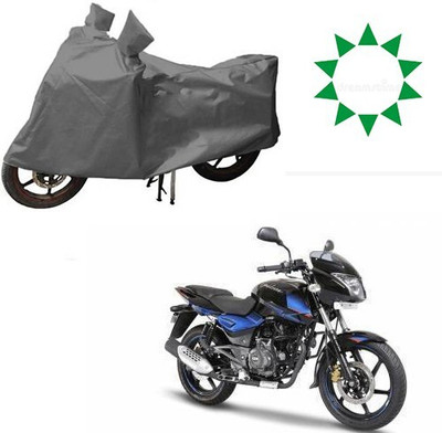 DeepShakshi AUTOMOTIVE Waterproof Two Wheeler Cover for Bajaj(Pulsar 150 DTS-i, Grey)