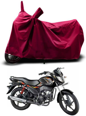 KEDIT Two Wheeler Cover for Mahindra(Pantero, Maroon)