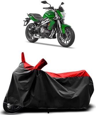 MMSSTAR Waterproof Two Wheeler Cover for Benelli(TNT 600 GT, Red)