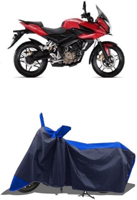 SUGASHRI Waterproof Two Wheeler Cover for Bajaj(Pulsar AS 150, Blue, Blue)