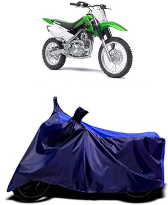 VESMEI Two Wheeler Cover for Kawasaki(KLX 140, Blue)