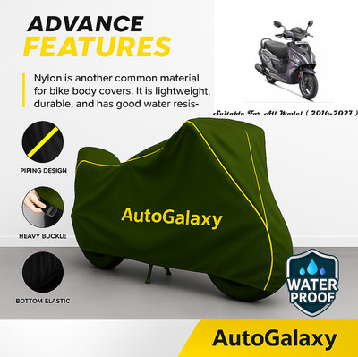 AutoGalaxy Waterproof Two Wheeler Cover for Hero(Maestro Edge, Green)