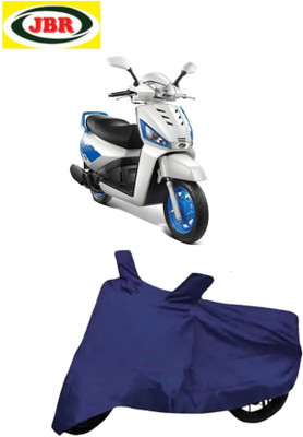 JBR Waterproof Two Wheeler Cover for Mahindra(Gusto, Blue)