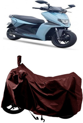 SUGASHRI Waterproof Two Wheeler Cover for Simple Energy(Simple One, Maroon)