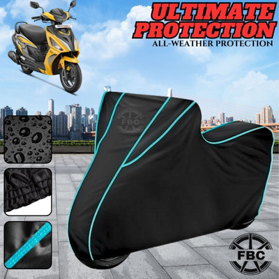 AUTOCAD Waterproof Two Wheeler Cover for Hero(Maestro, Black)