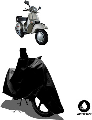 Amexride Waterproof Two Wheeler Cover for LML(Select, Black)