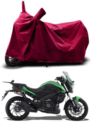 KEDIT Two Wheeler Cover for Bajaj(Platina 100 BS6, Maroon)