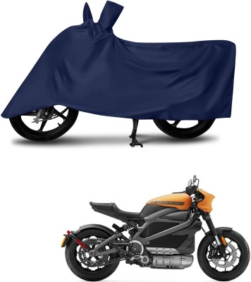 aosis Two Wheeler Cover for Universal For Bike(Blue)
