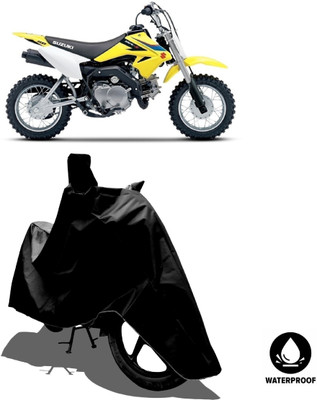 Amexride Waterproof Two Wheeler Cover for Suzuki(DR-Z50 BS6, Black)